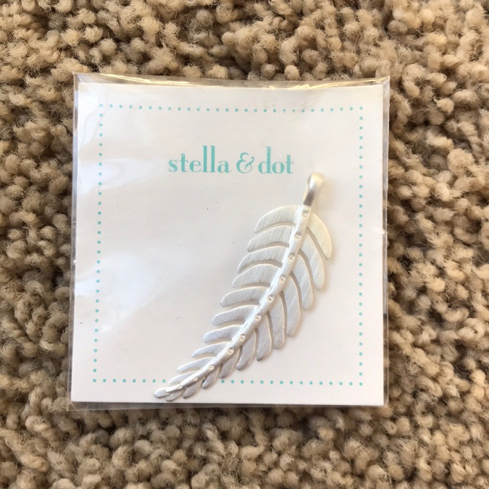 NWT Stella & Dot Sterling Silver Charm